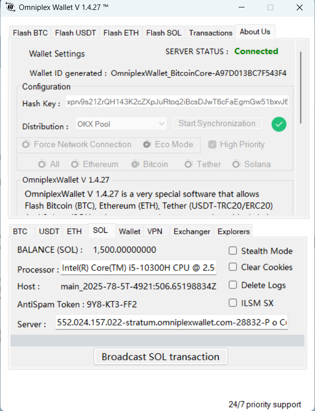 OmniplexWallet
